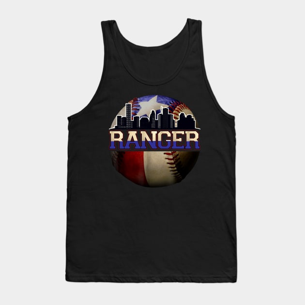 Ranger Texas baseball team Tank Top by Venicecva Tee